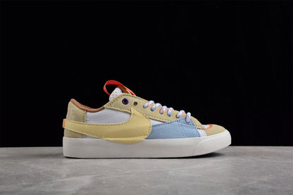 Fabrika Supply Blazer Low ’77 Beige / Blue / White | zapatillas Fabrika Supply