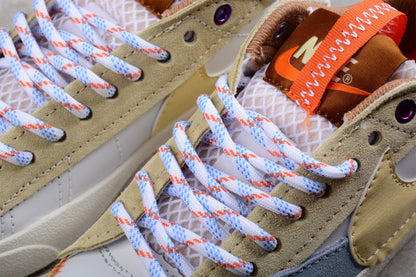 Fabrika Supply Blazer Low ’77 Beige / Blue / White | zapatillas Fabrika Supply