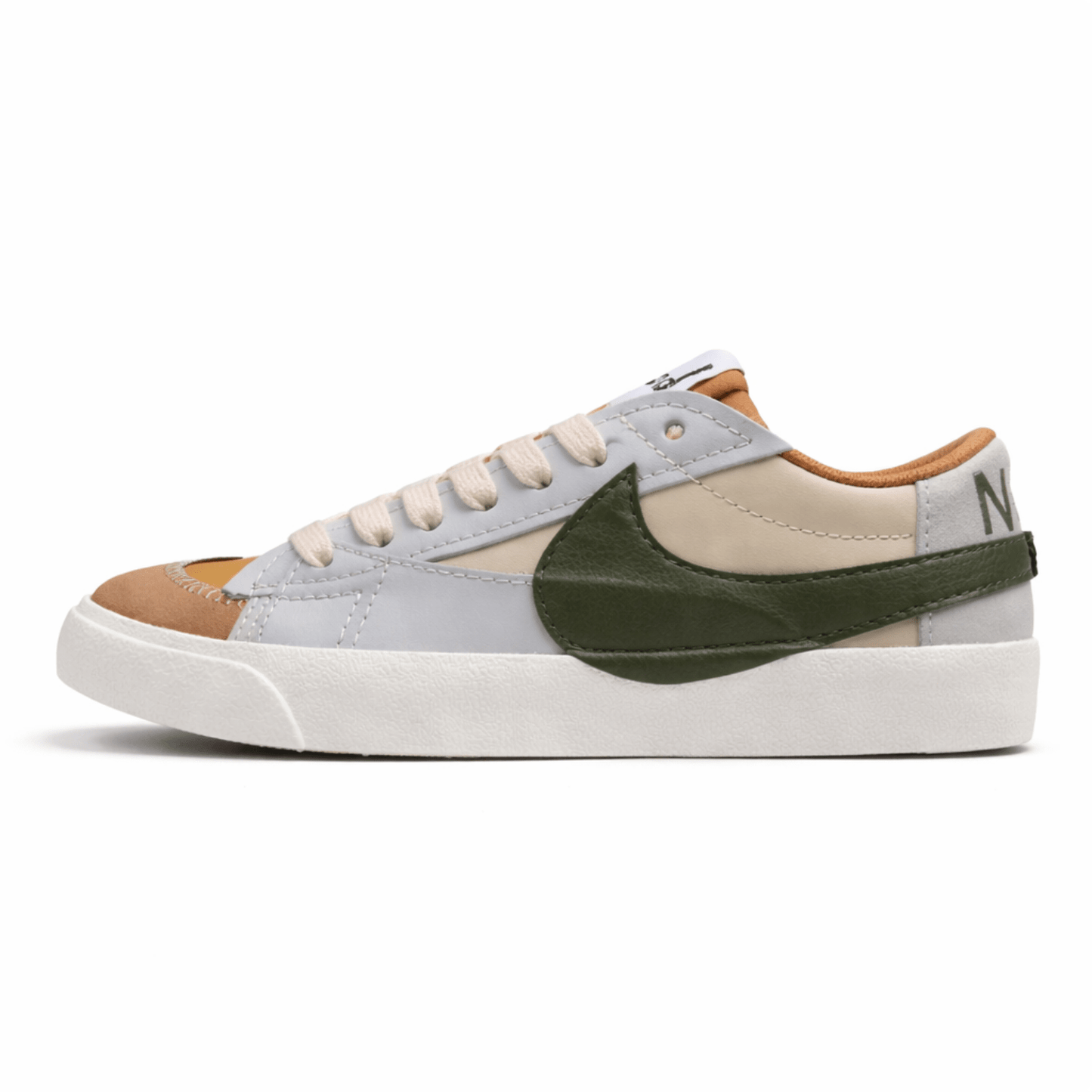 Fabrika Supply Blazer Low ’77 Beige / Olive Green | zapatillas Fabrika Supply