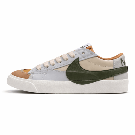 Fabrika Supply Blazer Low ’77 Beige / Olive Green | zapatillas Fabrika Supply