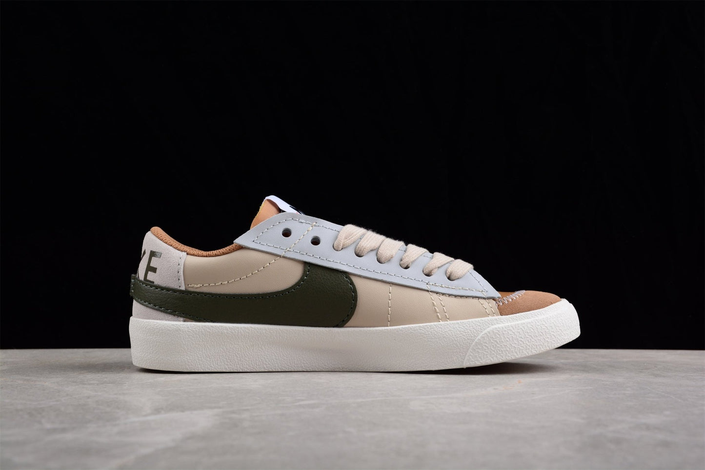 Fabrika Supply Blazer Low ’77 Beige / Olive Green | zapatillas Fabrika Supply