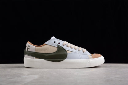 Fabrika Supply Blazer Low ’77 Beige / Olive Green | zapatillas Fabrika Supply