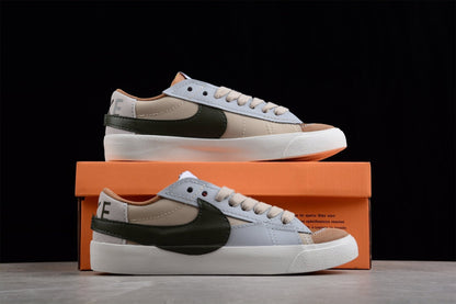 Fabrika Supply Blazer Low ’77 Beige / Olive Green | zapatillas Fabrika Supply