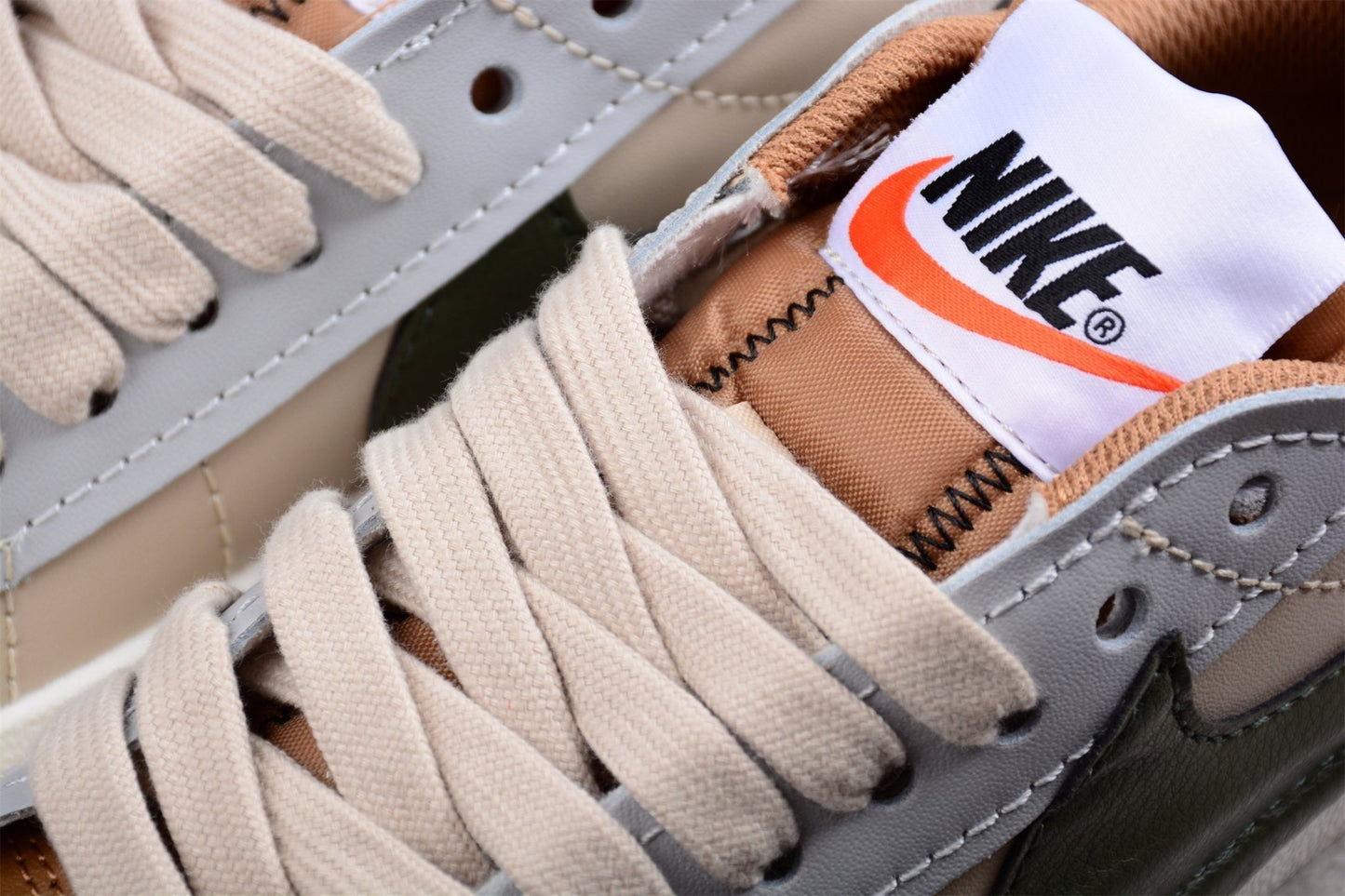 Fabrika Supply Blazer Low ’77 Beige / Olive Green | zapatillas Fabrika Supply