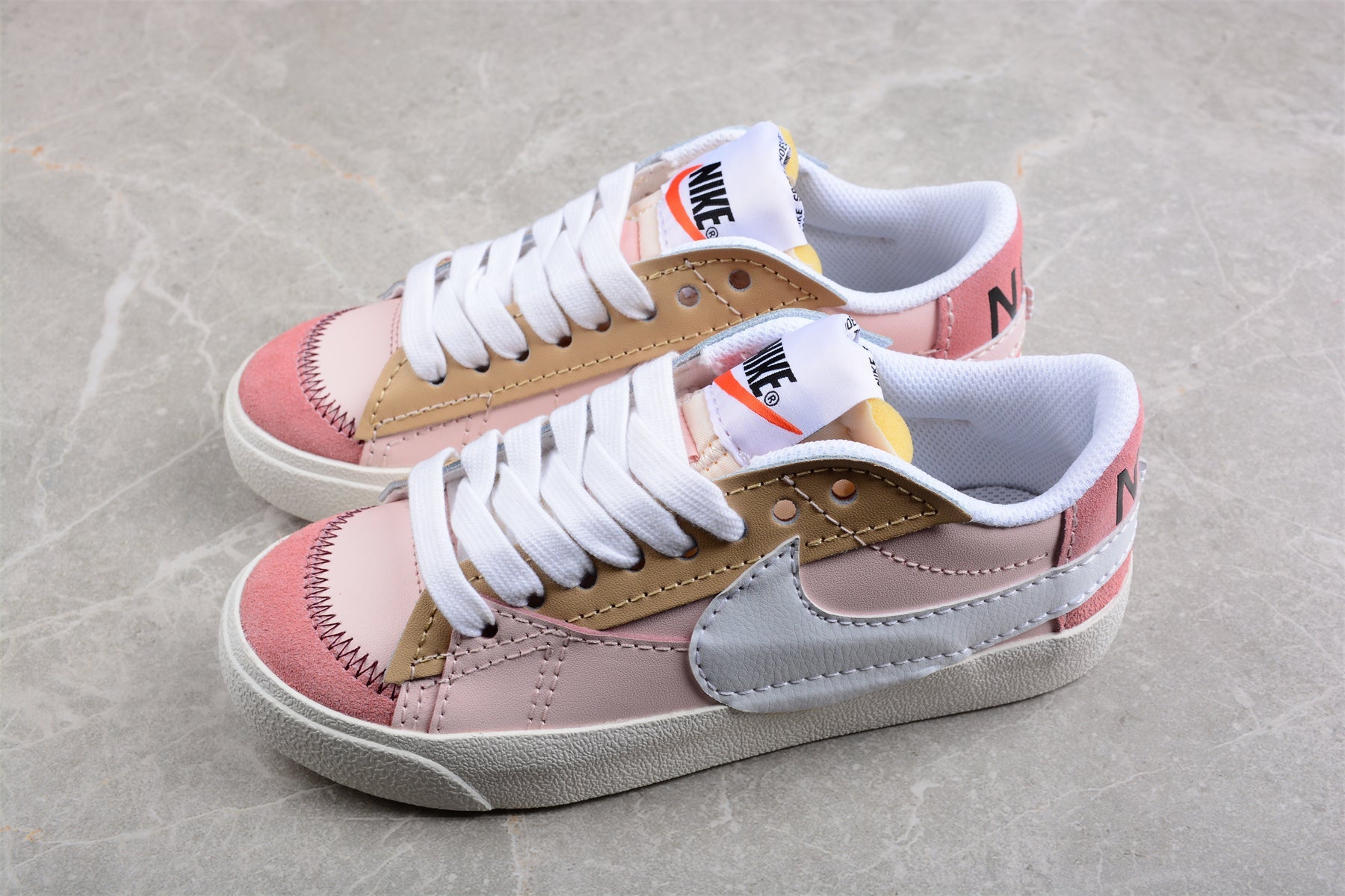 Fabrika Supply Blazer Low ’77 Pink / Beige / White | zapatillas Fabrika Supply