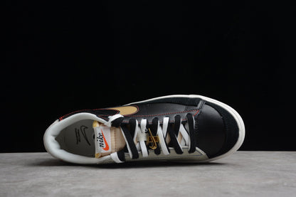 Fabrika Supply Blazer Low ’77 PRM “Swoosh 50th Anniversary” Black / Beige / Gold | zapatillas Fabrika Supply