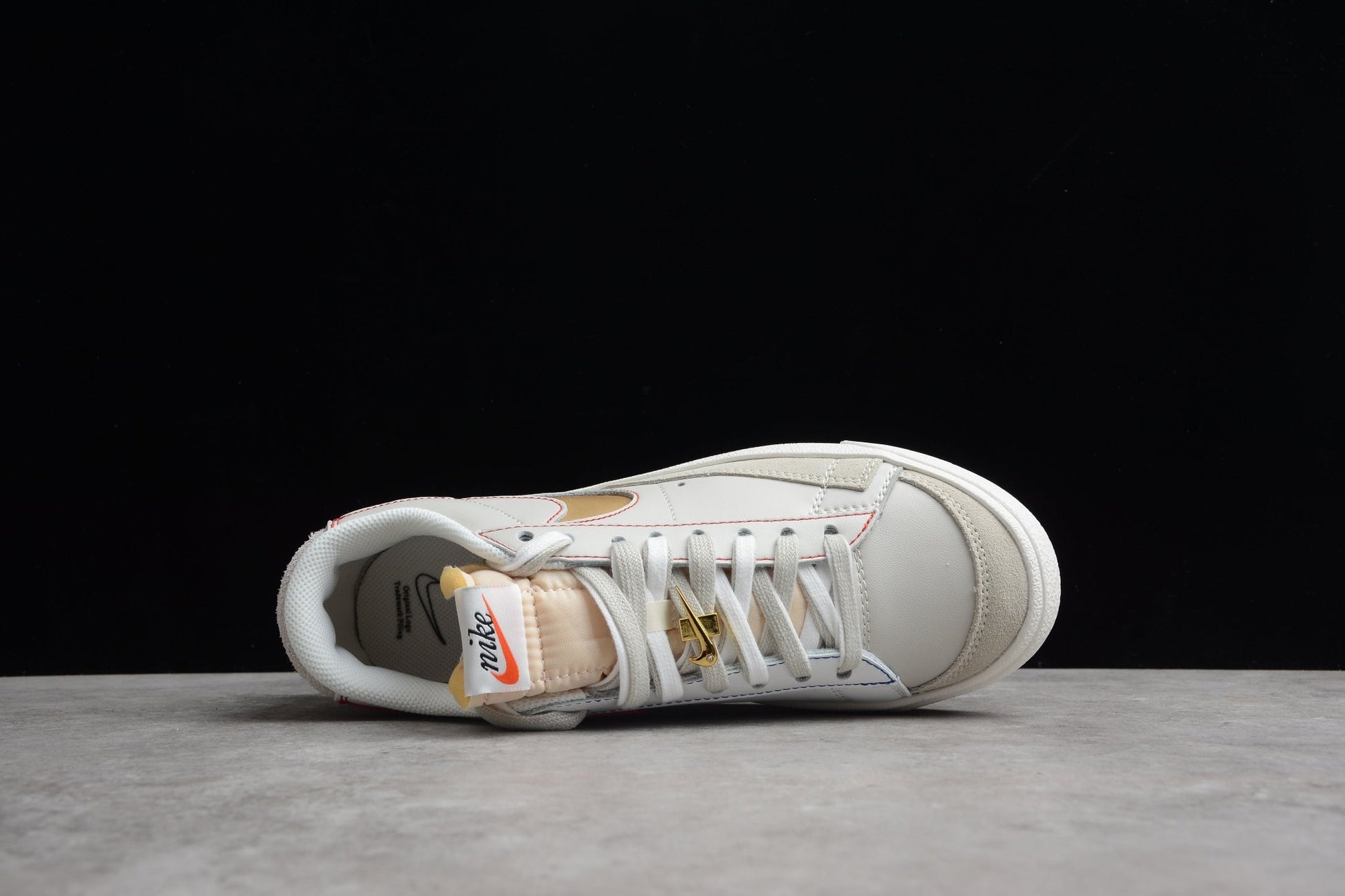 Fabrika Supply Blazer Low ’77 White / Gold / Red | zapatillas Fabrika Supply