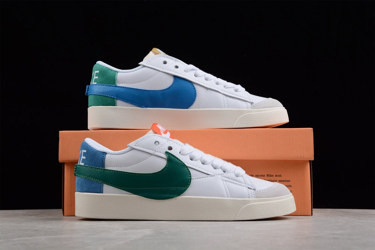 Fabrika Supply Blazer Low ’77 White / Green / Blue | zapatillas Fabrika Supply
