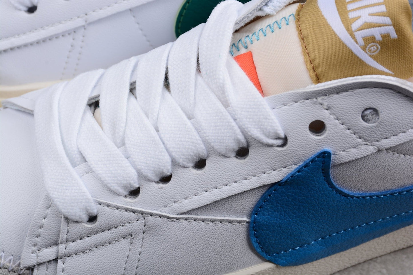 Fabrika Supply Blazer Low ’77 White / Green / Blue | zapatillas Fabrika Supply