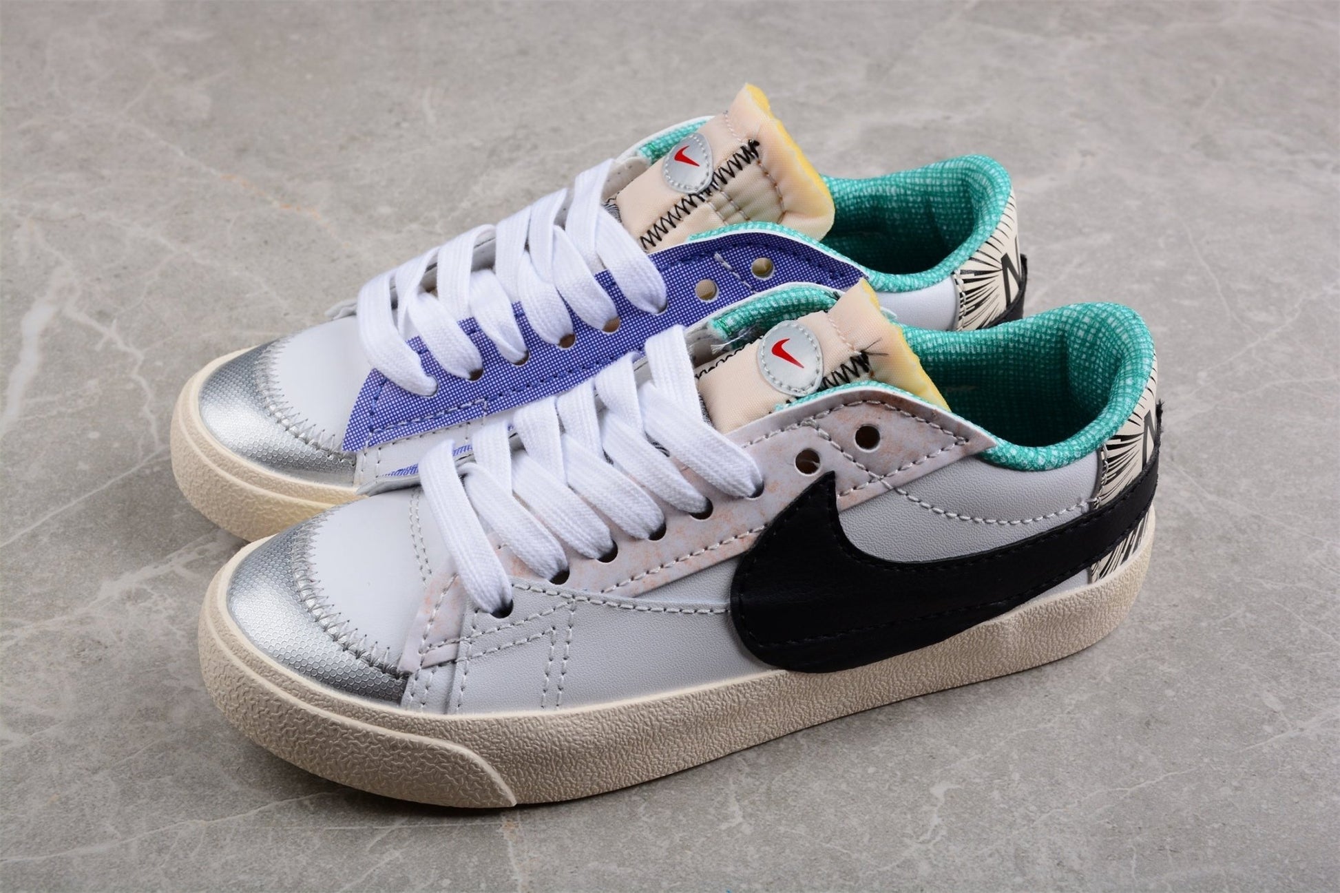 Fabrika Supply Blazer Low ’77 White / Multicolor | zapatillas Fabrika Supply