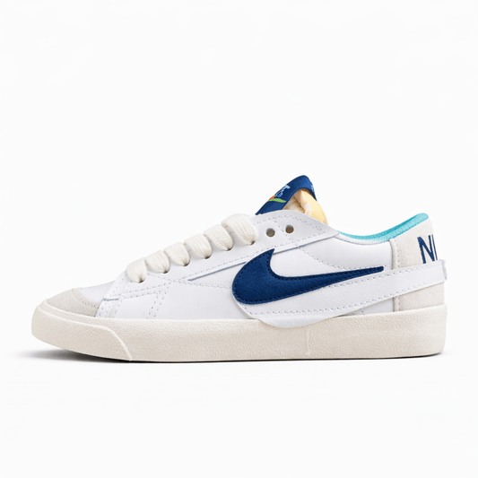 Fabrika Supply Blazer Low ’77 White / Navy | zapatillas Fabrika Supply