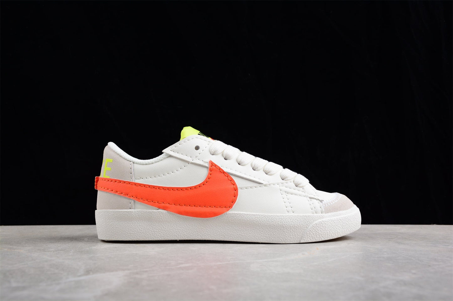Fabrika Supply Blazer Low ’77 White / Orange / Lime Green | zapatillas Fabrika Supply