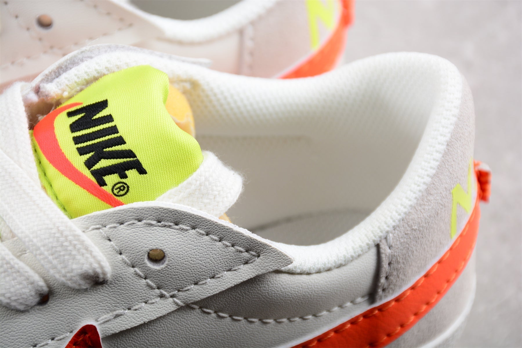 Fabrika Supply Blazer Low ’77 White / Orange / Lime Green | zapatillas Fabrika Supply