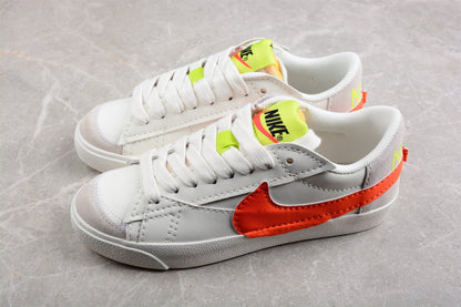 Fabrika Supply Blazer Low ’77 White / Orange / Lime Green | zapatillas Fabrika Supply