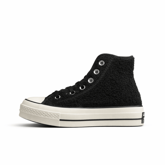 Fabrika Supply Chuck 70 HI Sherpa Black / White / Egret | zapatillas Fabrika Supply