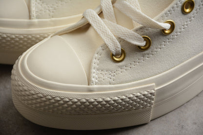 Essenza Rosa Chuck Taylor All Star Lift Platform HI Egret / Gold | zapatillas Essenza Rosa