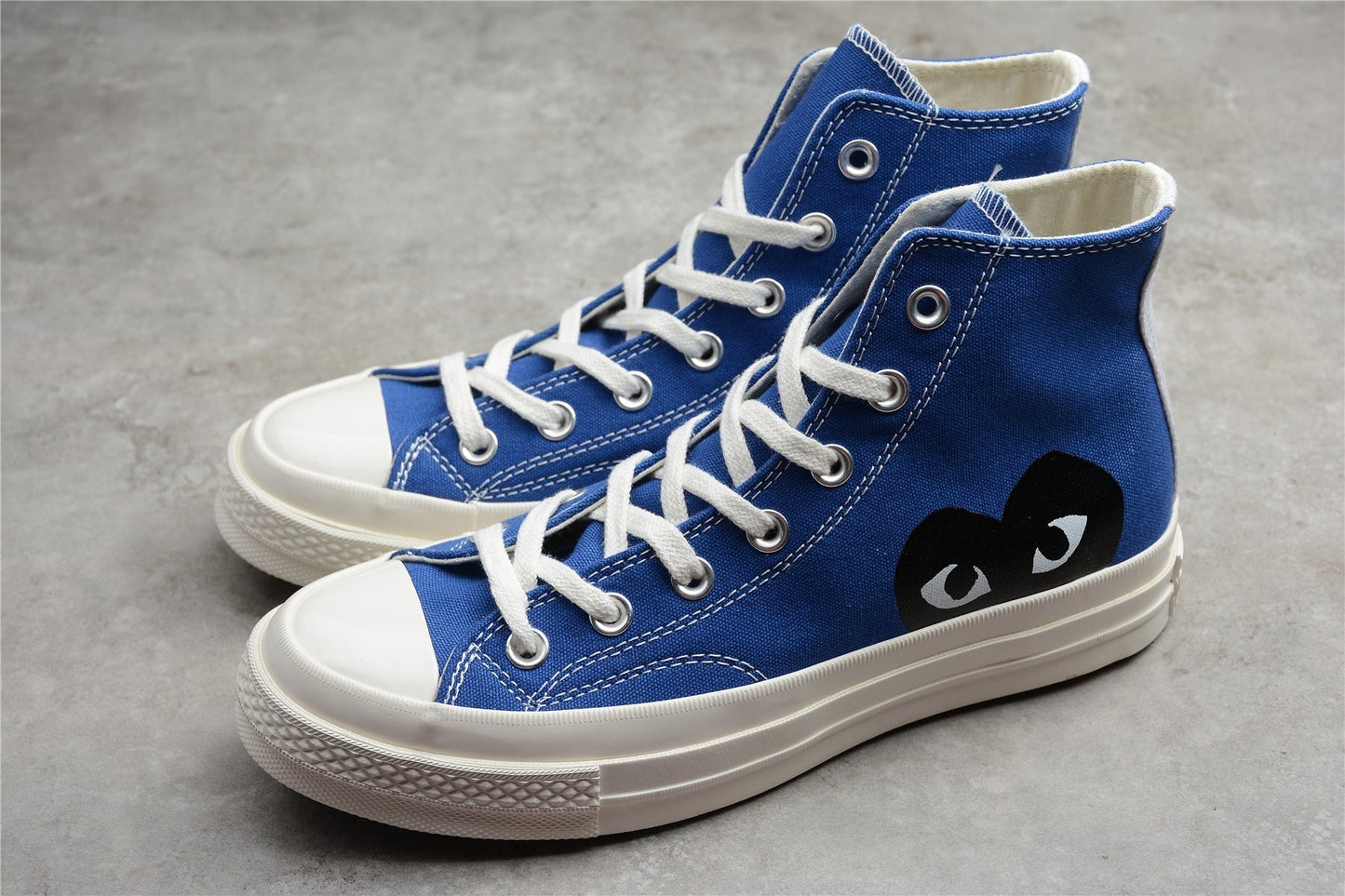 Fabrika Supply Comme des Garçons Play Chuck 70 HI Platform Blue | zapatillas Fabrika Supply
