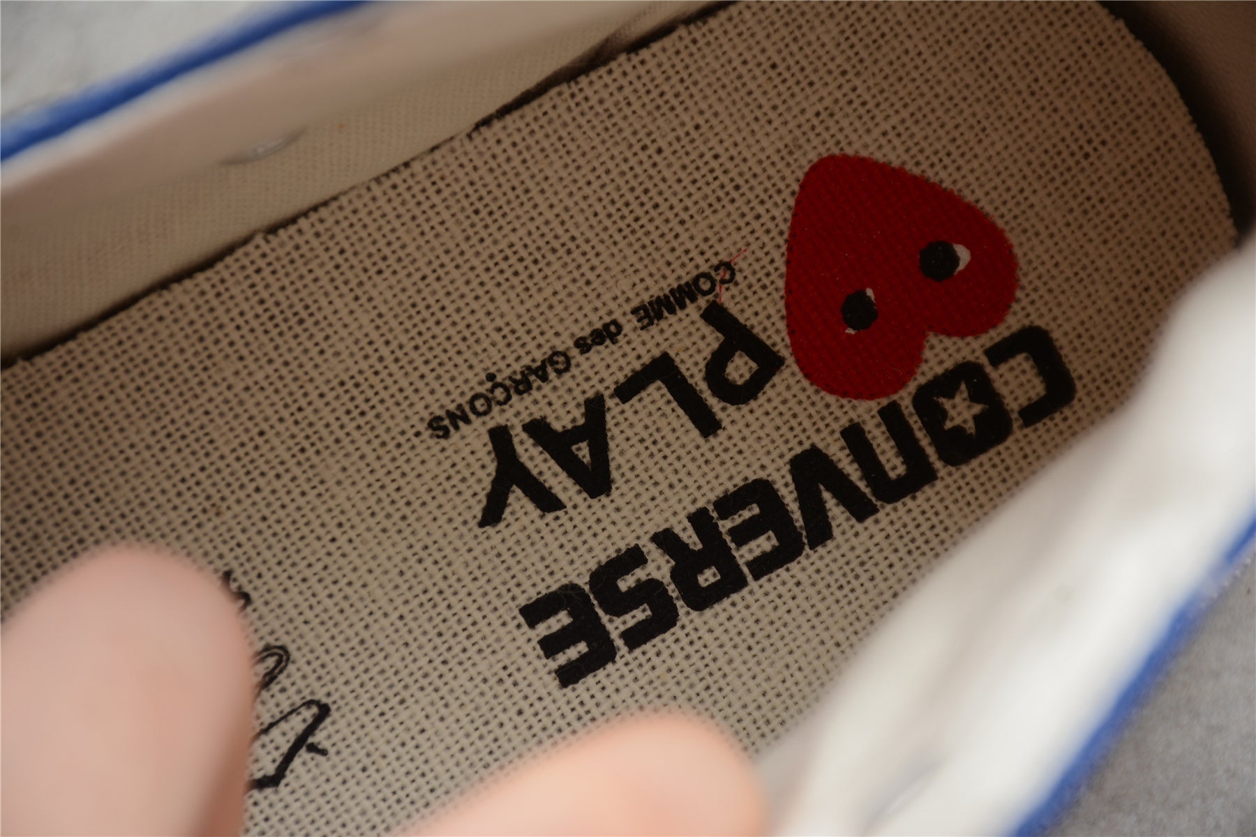 Fabrika Supply Comme des Garçons Play Chuck 70 HI Platform Blue | zapatillas Fabrika Supply