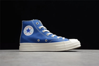 Fabrika Supply Comme des Garçons Play Chuck 70 HI Platform Blue | zapatillas Fabrika Supply