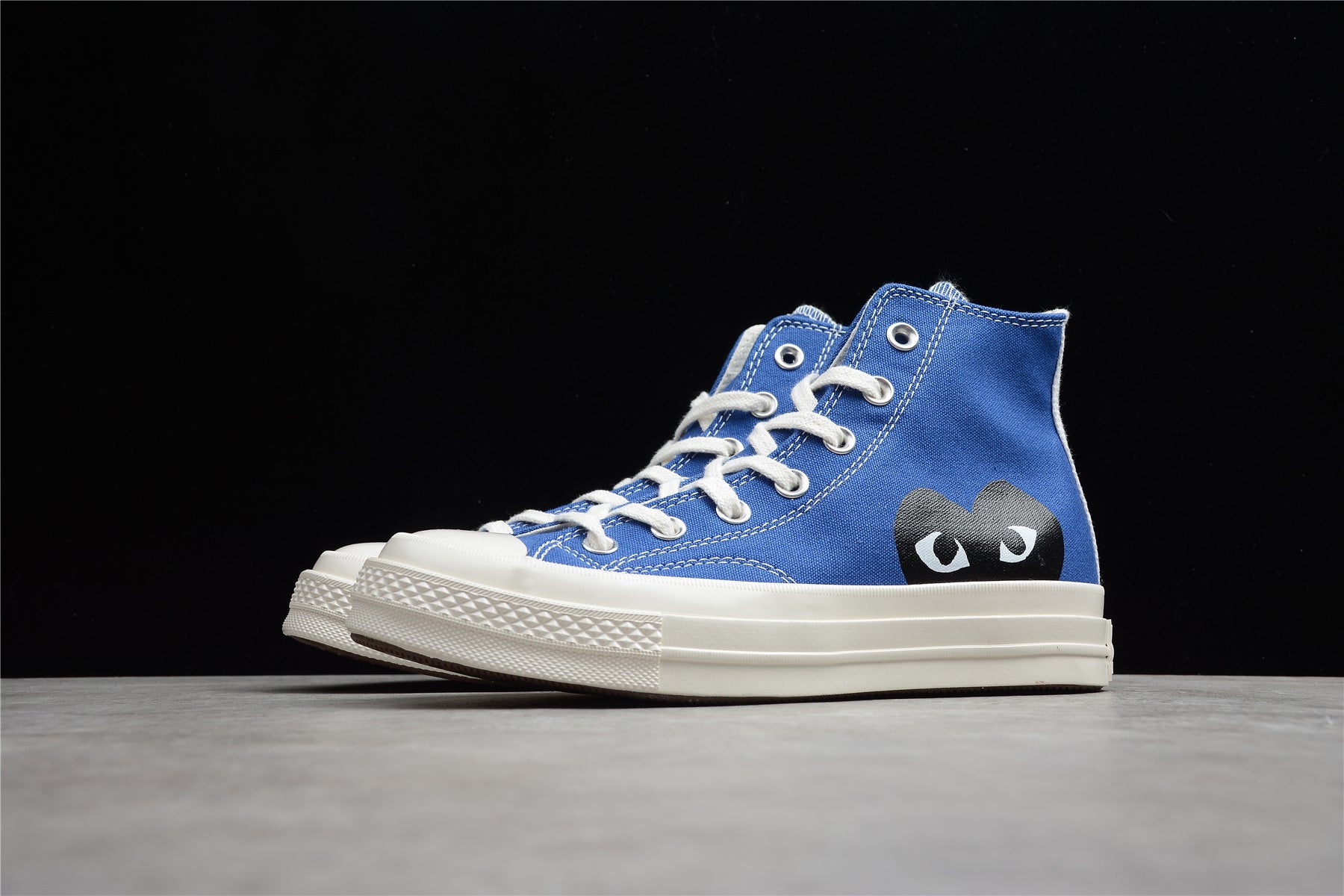 Fabrika Supply Comme des Garçons Play Chuck 70 HI Platform Blue | zapatillas Fabrika Supply