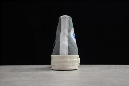 Fabrika Supply Comme des Garçons Play Chuck 70 HI Platform Grey | zapatillas Fabrika Supply