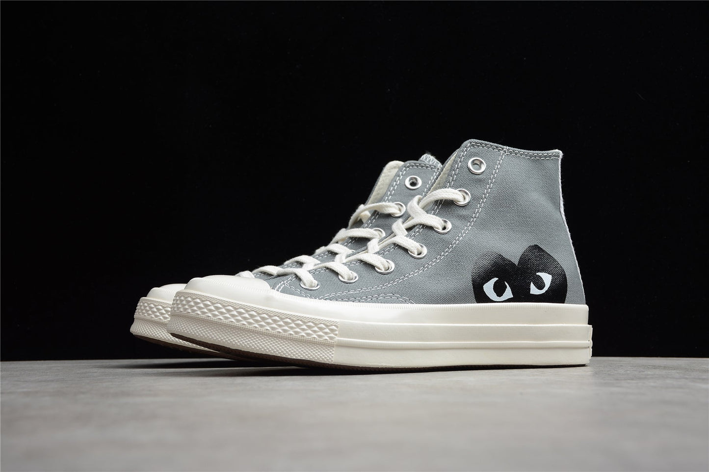 Fabrika Supply Comme des Garçons Play Chuck 70 HI Platform Grey | zapatillas Fabrika Supply