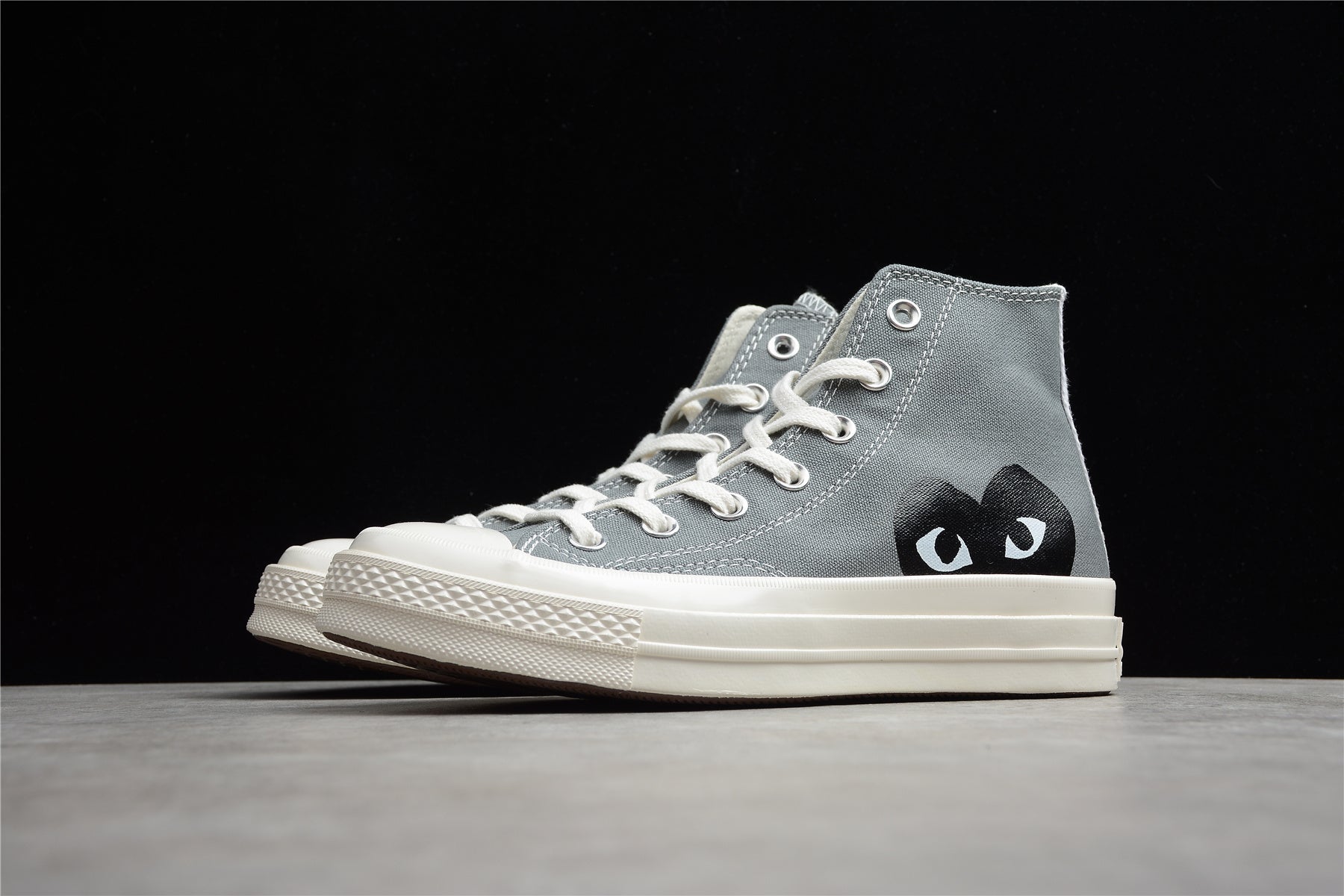 Fabrika Supply Comme des Garçons Play Chuck 70 HI Platform Grey | zapatillas Fabrika Supply