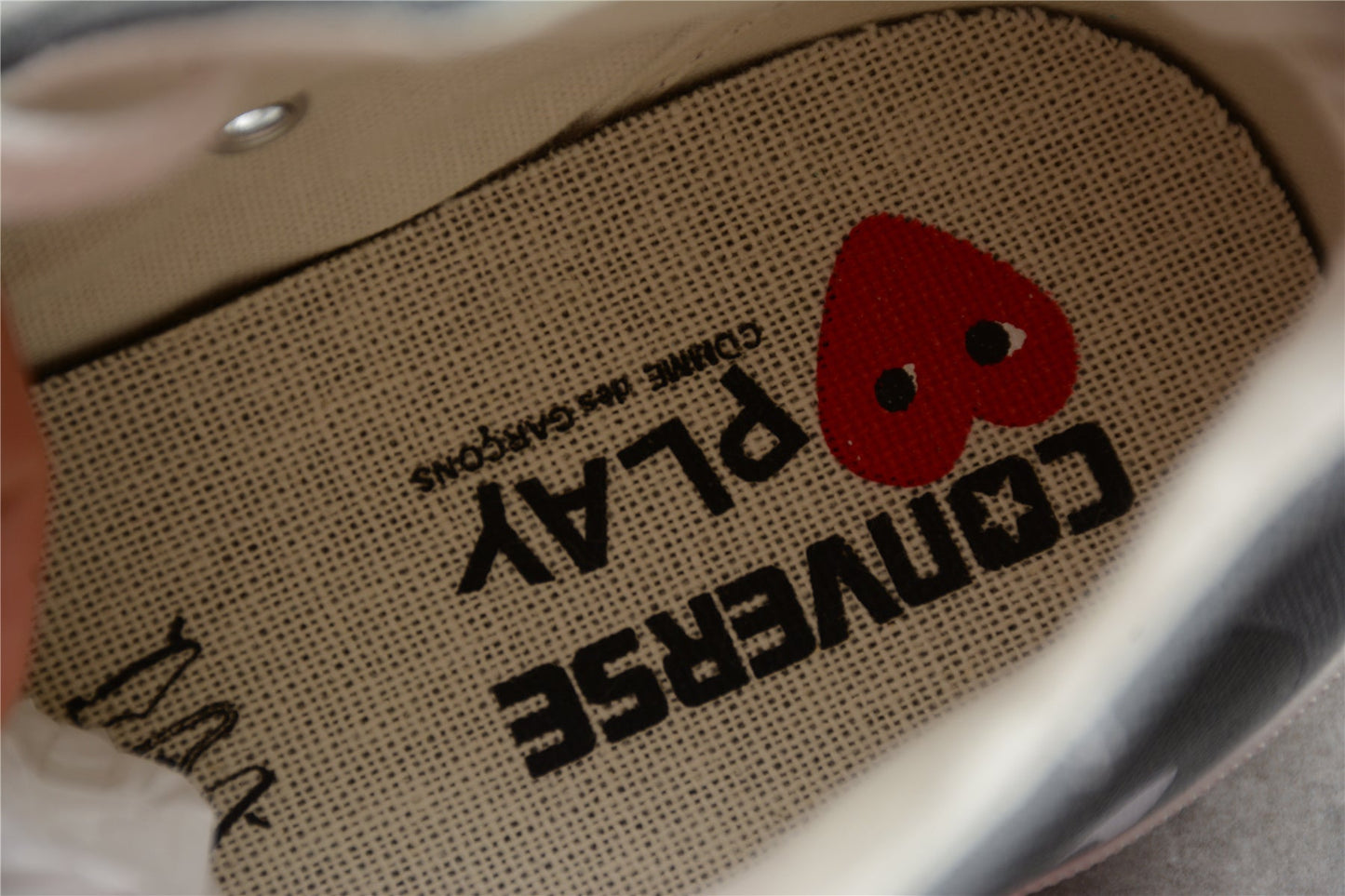 Fabrika Supply Comme des Garçons Play Chuck 70 HI Platform Grey | zapatillas Fabrika Supply