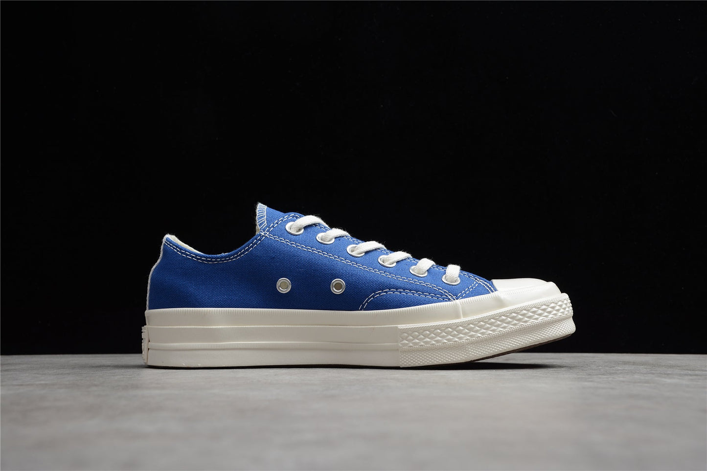 Fabrika Supply Comme des Garçons Play Chuck 70 Low Platform Blue | zapatillas Fabrika Supply