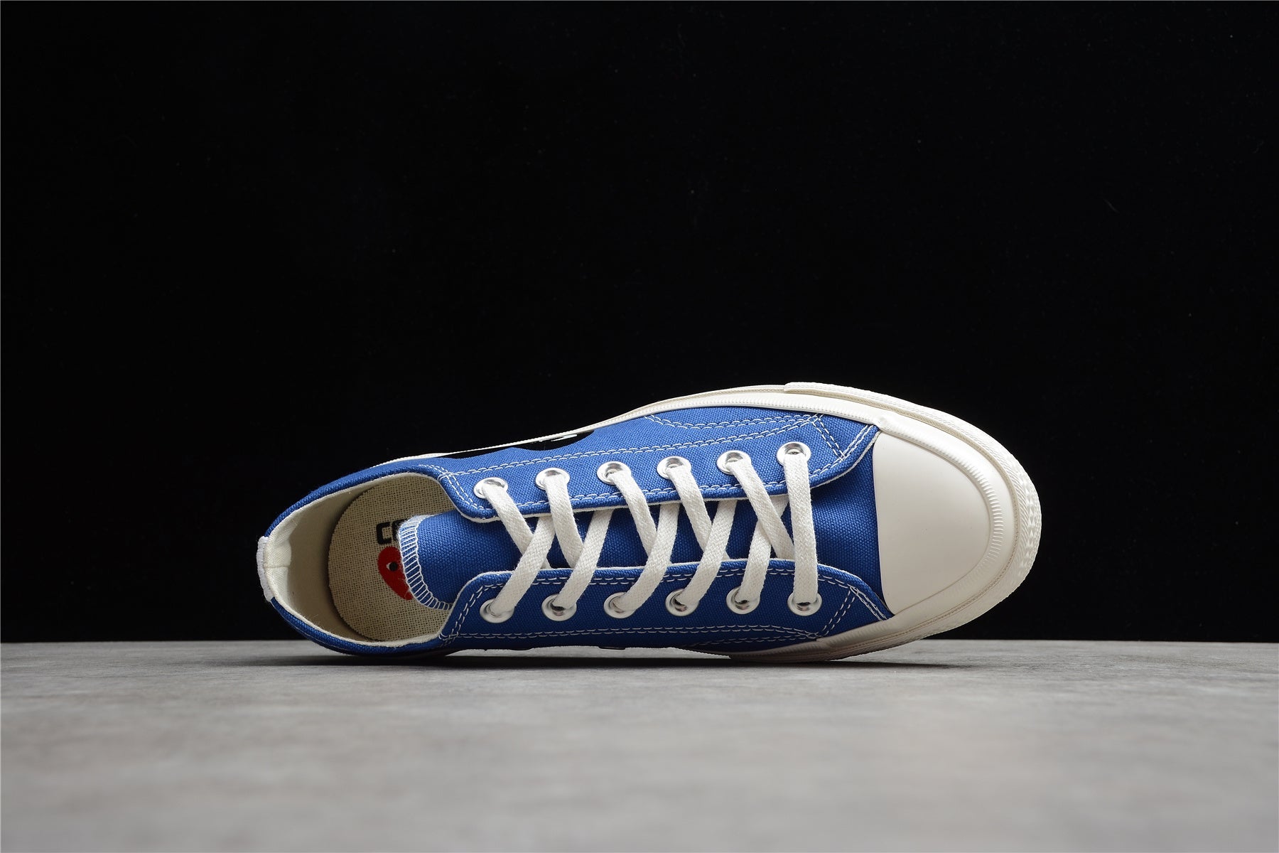 Fabrika Supply Comme des Garçons Play Chuck 70 Low Platform Blue | zapatillas Fabrika Supply