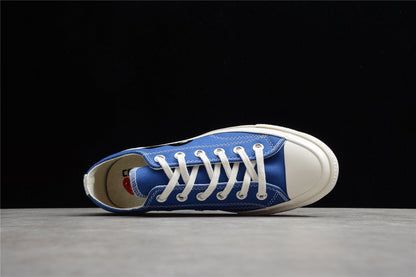 Fabrika Supply Comme des Garçons Play Chuck 70 Low Platform Blue | zapatillas Fabrika Supply