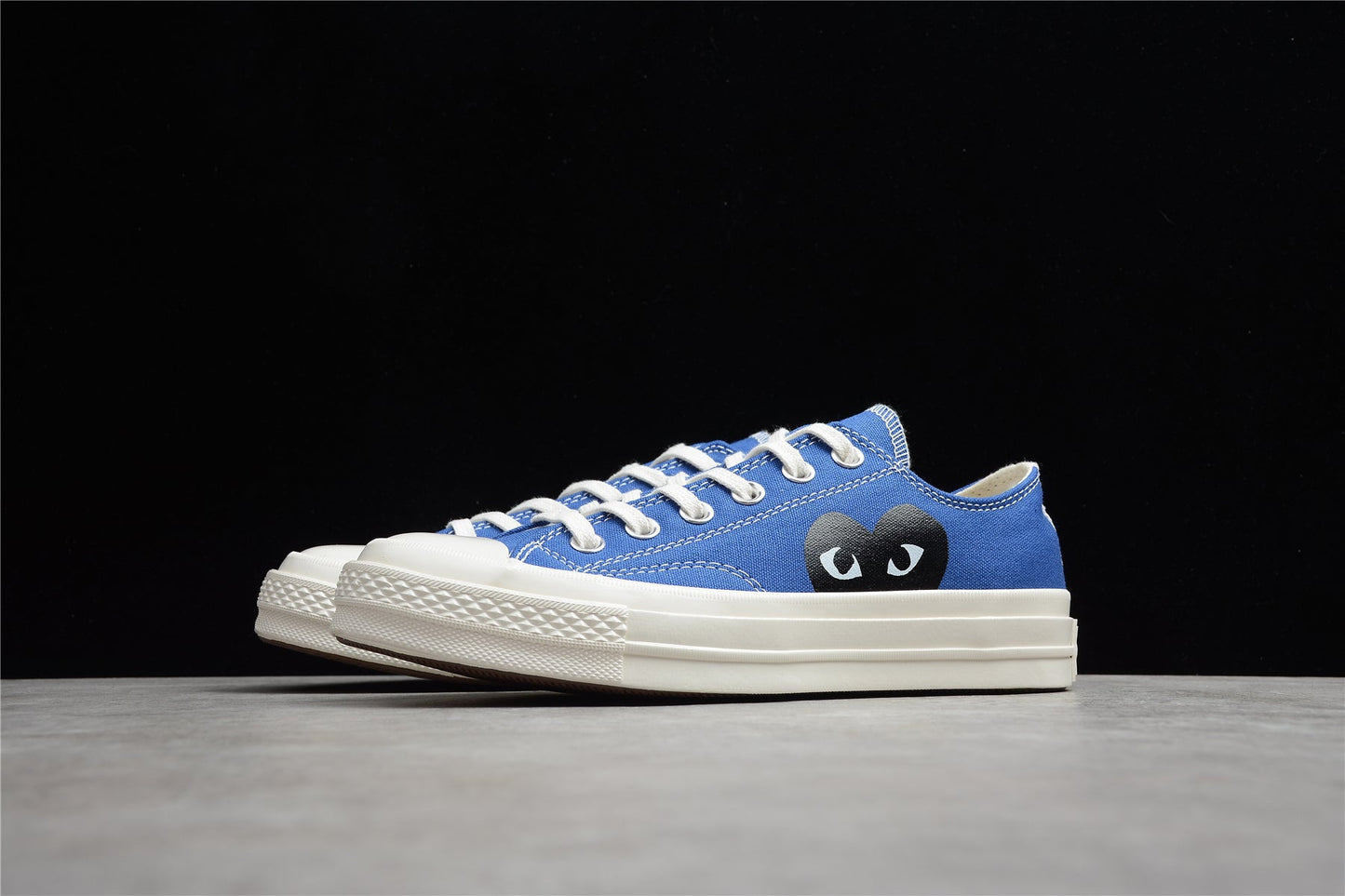 Fabrika Supply Comme des Garçons Play Chuck 70 Low Platform Blue | zapatillas Fabrika Supply