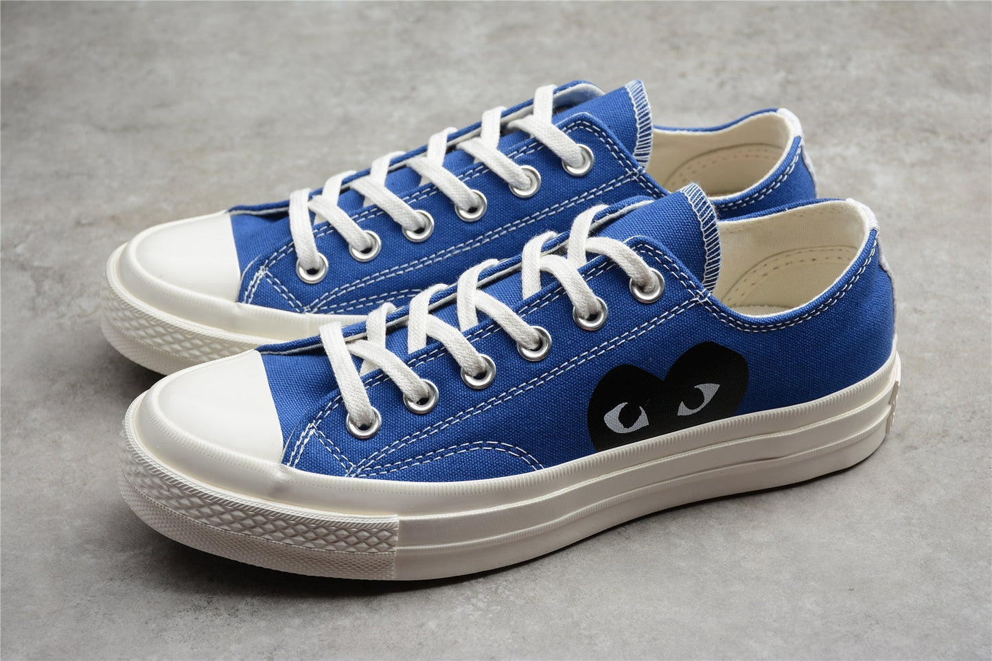 Fabrika Supply Comme des Garçons Play Chuck 70 Low Platform Blue | zapatillas Fabrika Supply