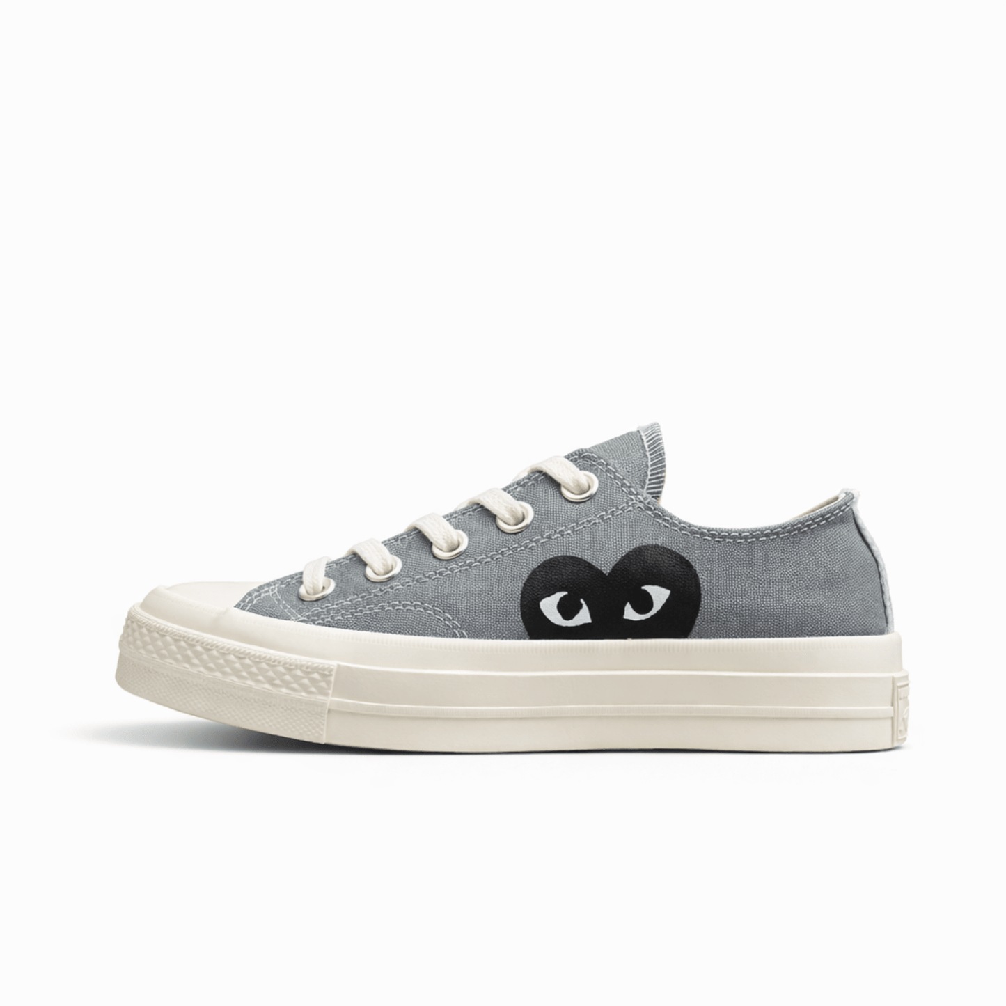 Fabrika Supply Comme des Garçons Play Chuck 70 Low Platform Grey | zapatillas Fabrika Supply
