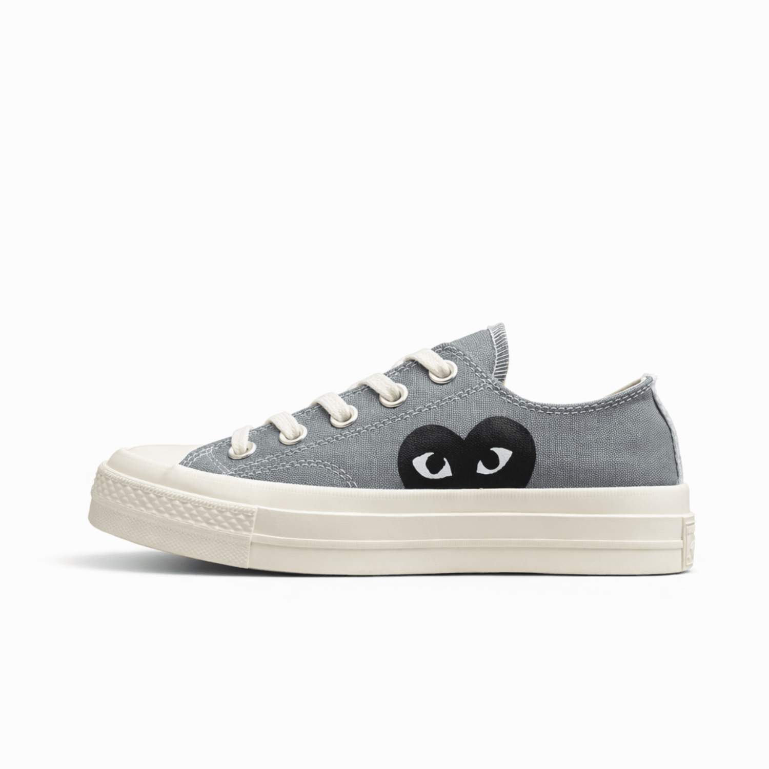 Fabrika Supply Comme des Garçons Play Chuck 70 Low Platform Grey | zapatillas Fabrika Supply