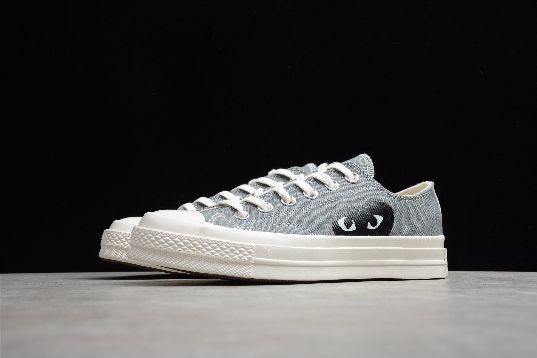Fabrika Supply Comme des Garçons Play Chuck 70 Low Platform Grey | zapatillas Fabrika Supply