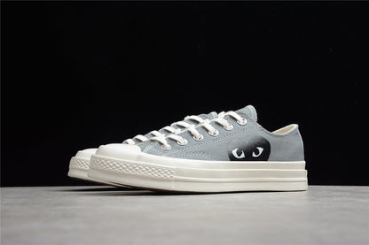 Fabrika Supply Comme des Garçons Play Chuck 70 Low Platform Grey | zapatillas Fabrika Supply