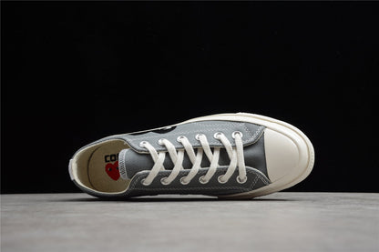 Fabrika Supply Comme des Garçons Play Chuck 70 Low Platform Grey | zapatillas Fabrika Supply