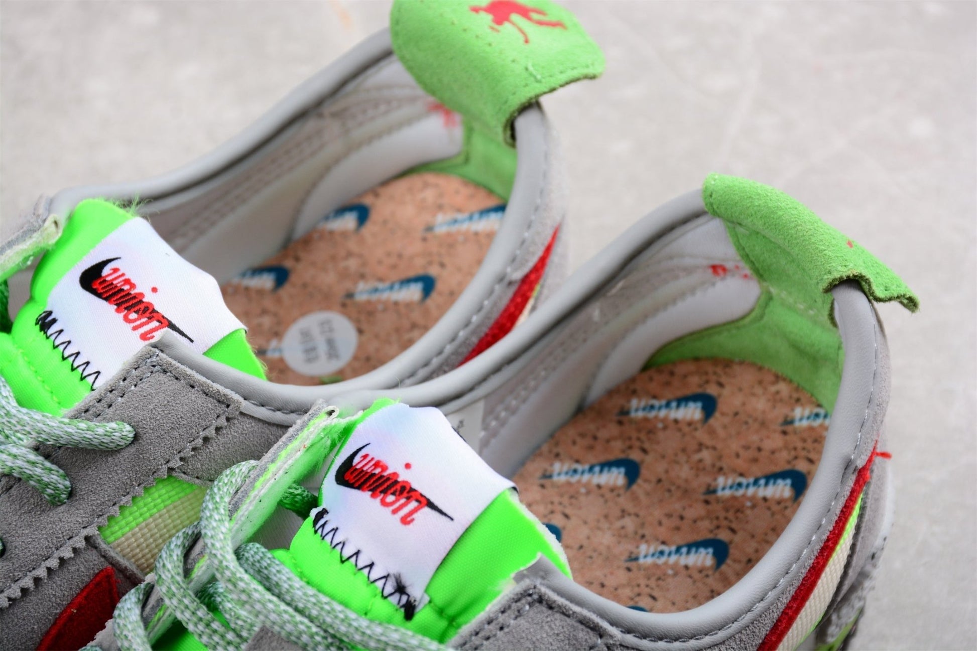 Fabrika Supply Cortez SP “Union LA” Grey / Green / Red | zapatillas Fabrika Supply