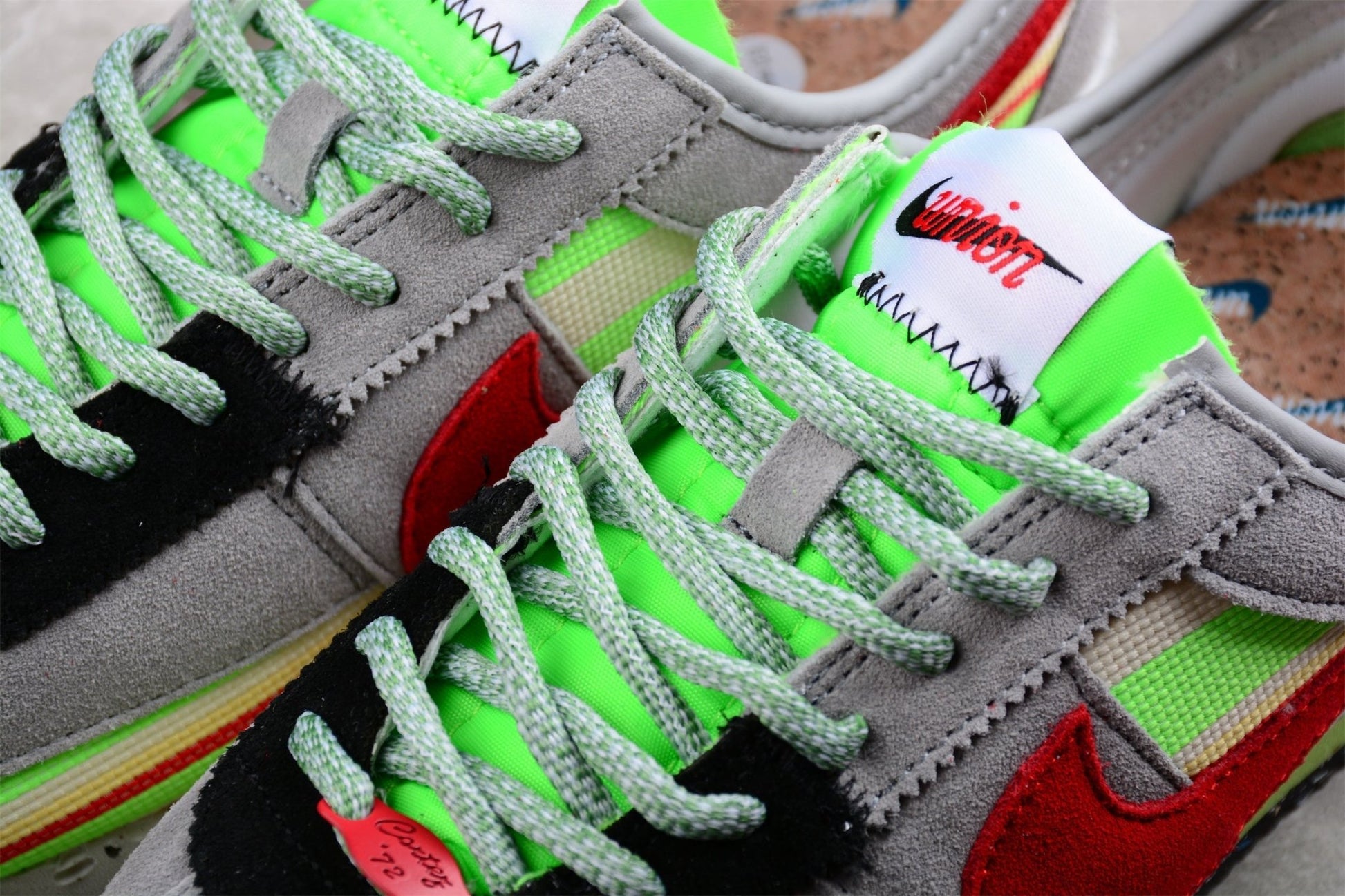 Fabrika Supply Cortez SP “Union LA” Grey / Green / Red | zapatillas Fabrika Supply