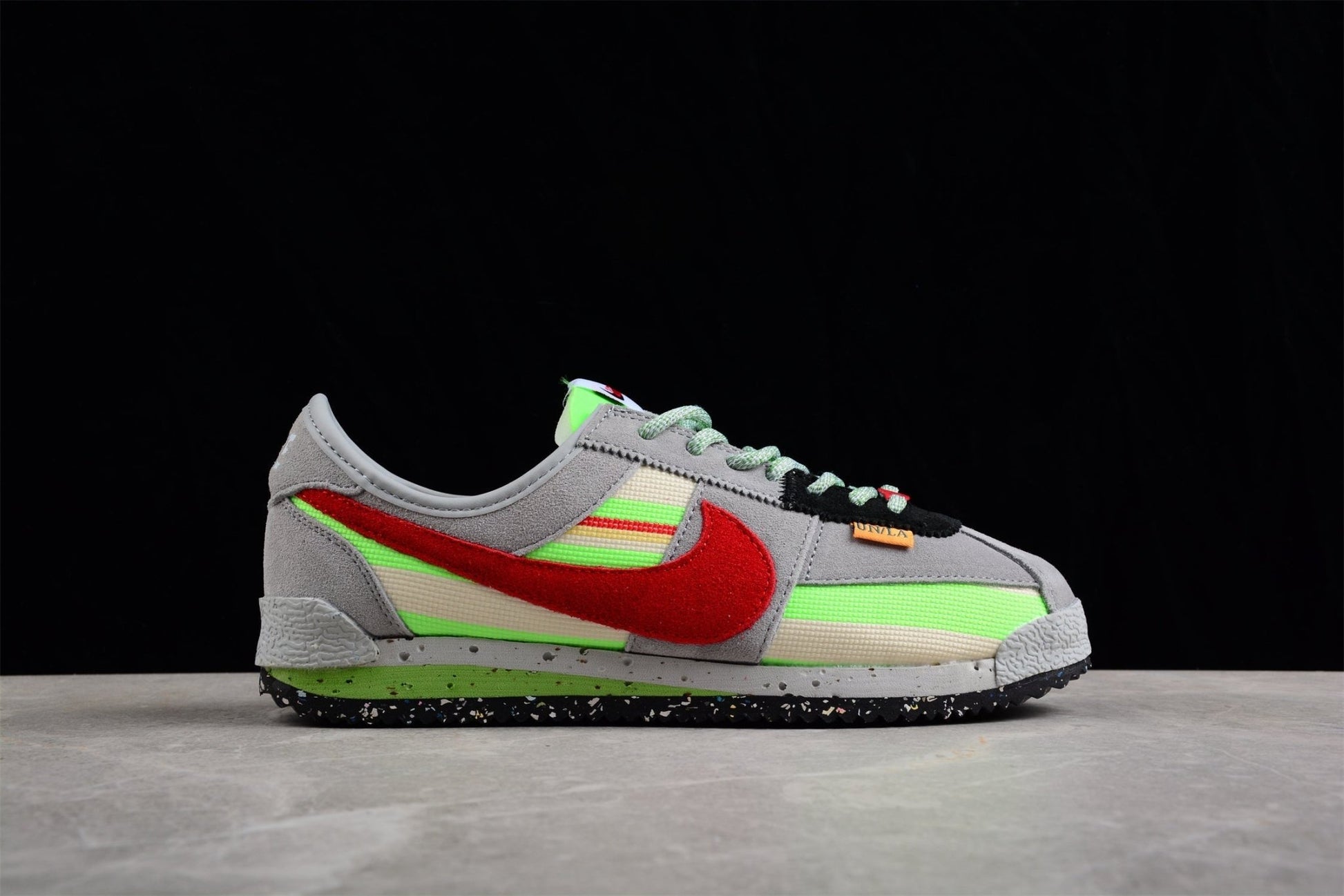 Fabrika Supply Cortez SP “Union LA” Grey / Green / Red | zapatillas Fabrika Supply