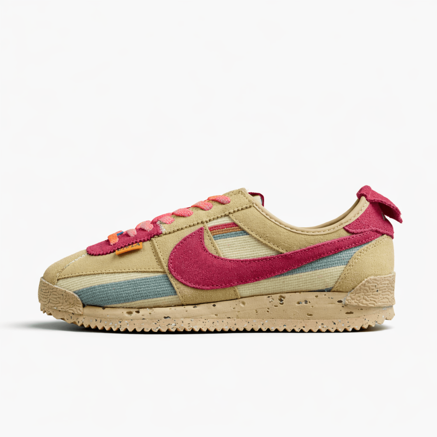 Fabrika Supply Cortez x Union LA Beige / Red / Olive Green | zapatillas Fabrika Supply