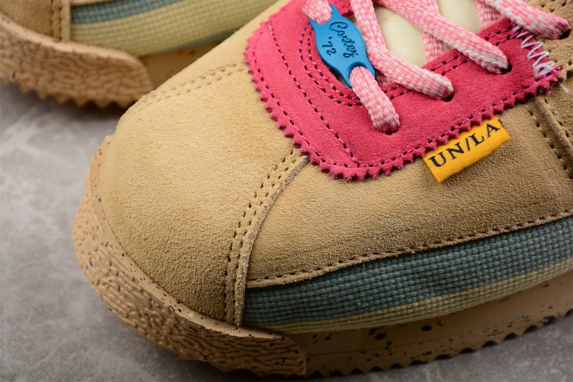 Fabrika Supply Cortez x Union LA Beige / Red / Olive Green | zapatillas Fabrika Supply