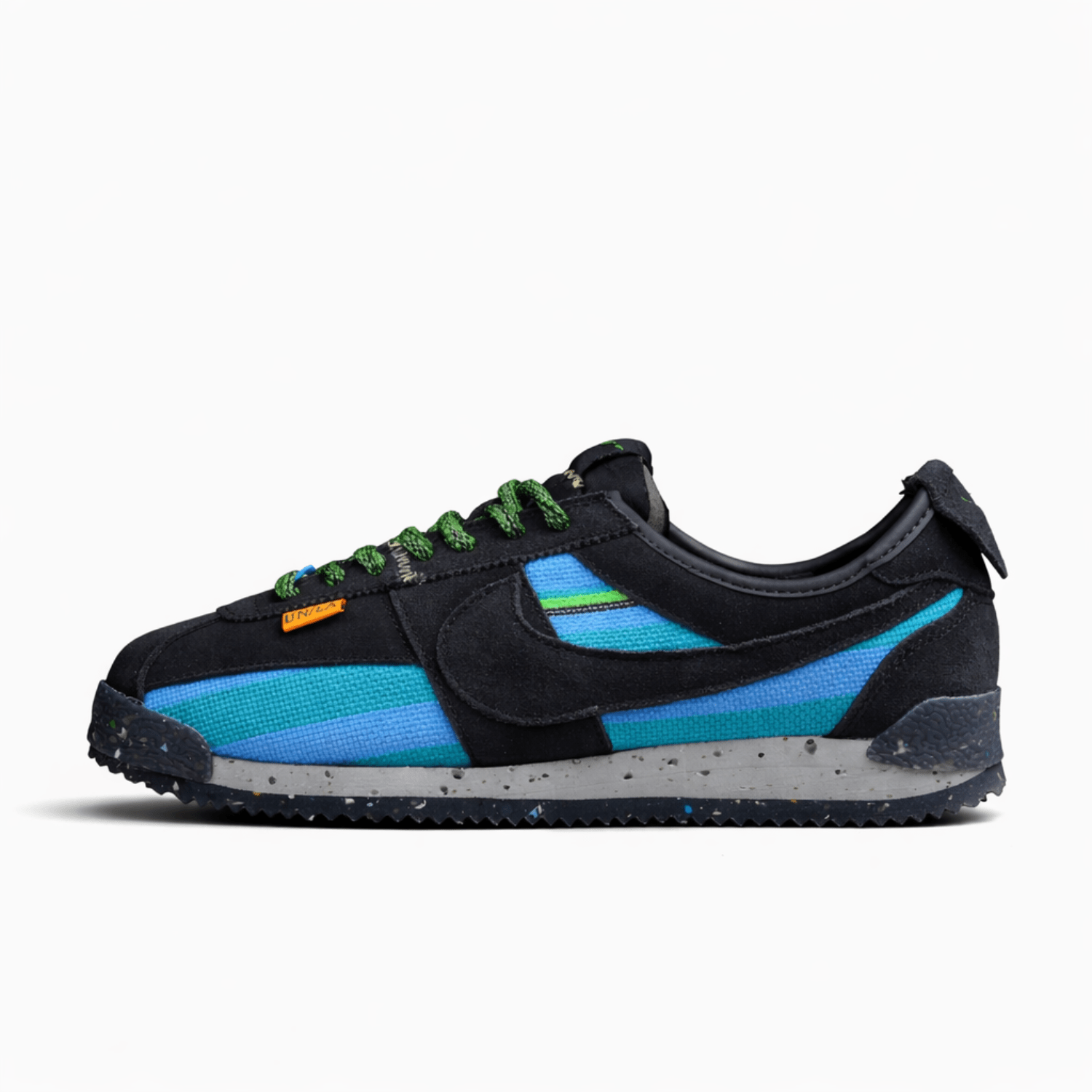 Essenza Rosa Cortez x Union LA Black / Blue / Green | zapatillas Essenza Rosa