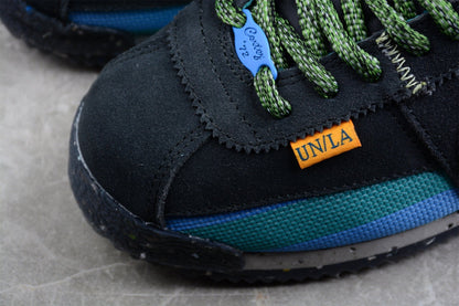 Essenza Rosa Cortez x Union LA Black / Blue / Green | zapatillas Essenza Rosa