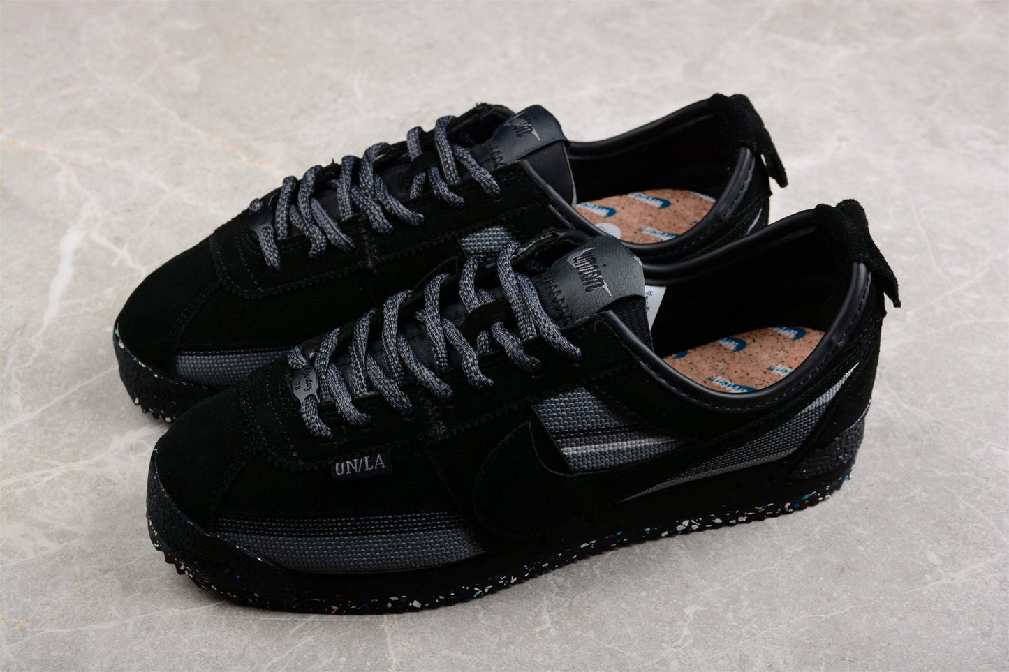 Essenza Rosa Cortez x Union LA Black / Grey | zapatillas Essenza Rosa
