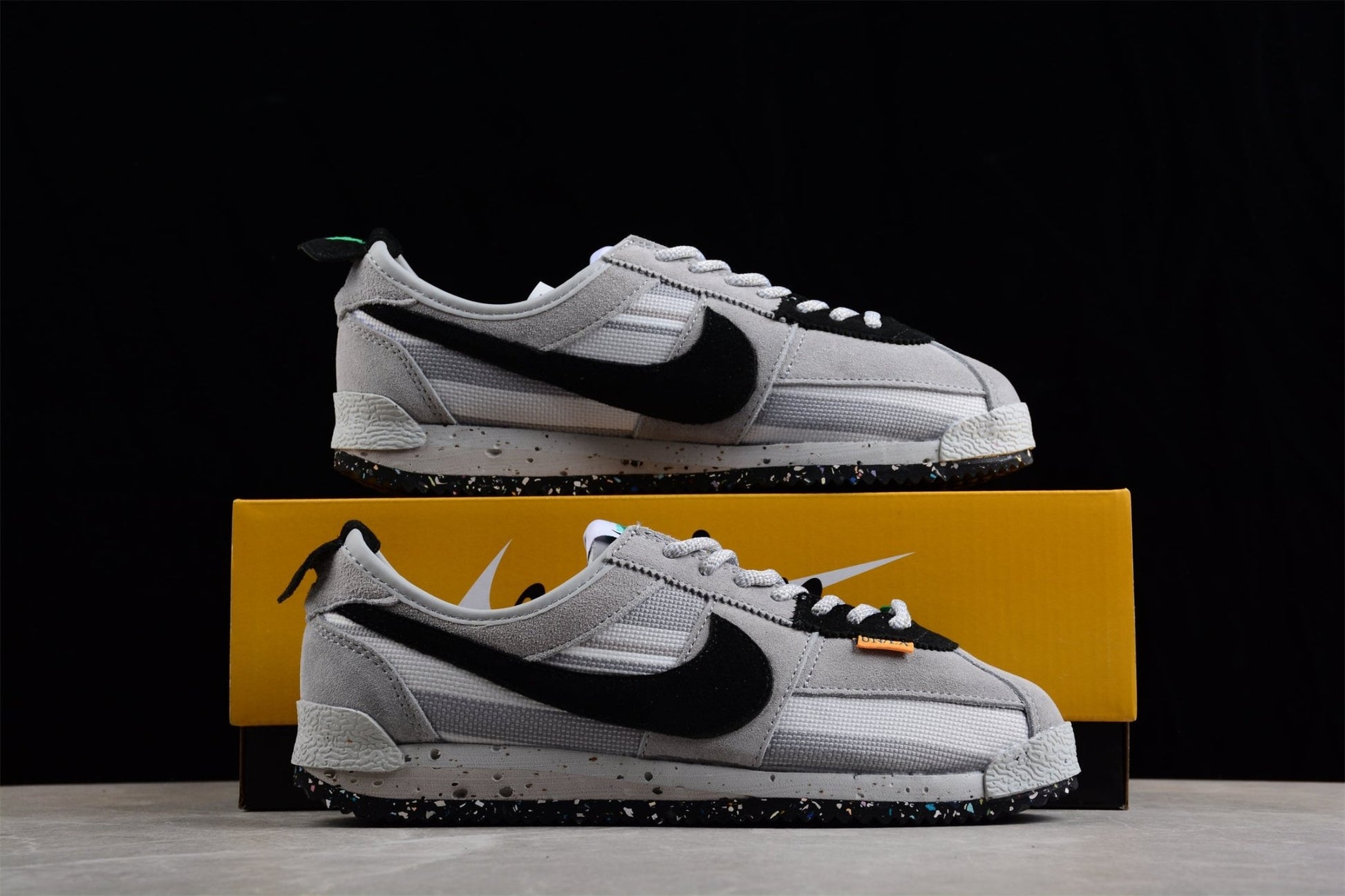 Essenza Rosa Cortez x Union LA Grey / Black | zapatillas Essenza Rosa