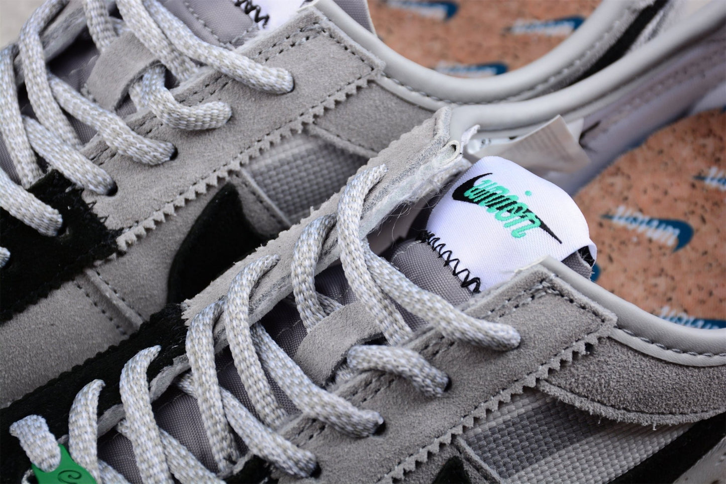 Essenza Rosa Cortez x Union LA Grey / Black | zapatillas Essenza Rosa