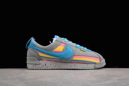 Essenza Rosa Cortez x Union LA Grey / Blue / Yellow / Pink | zapatillas Essenza Rosa