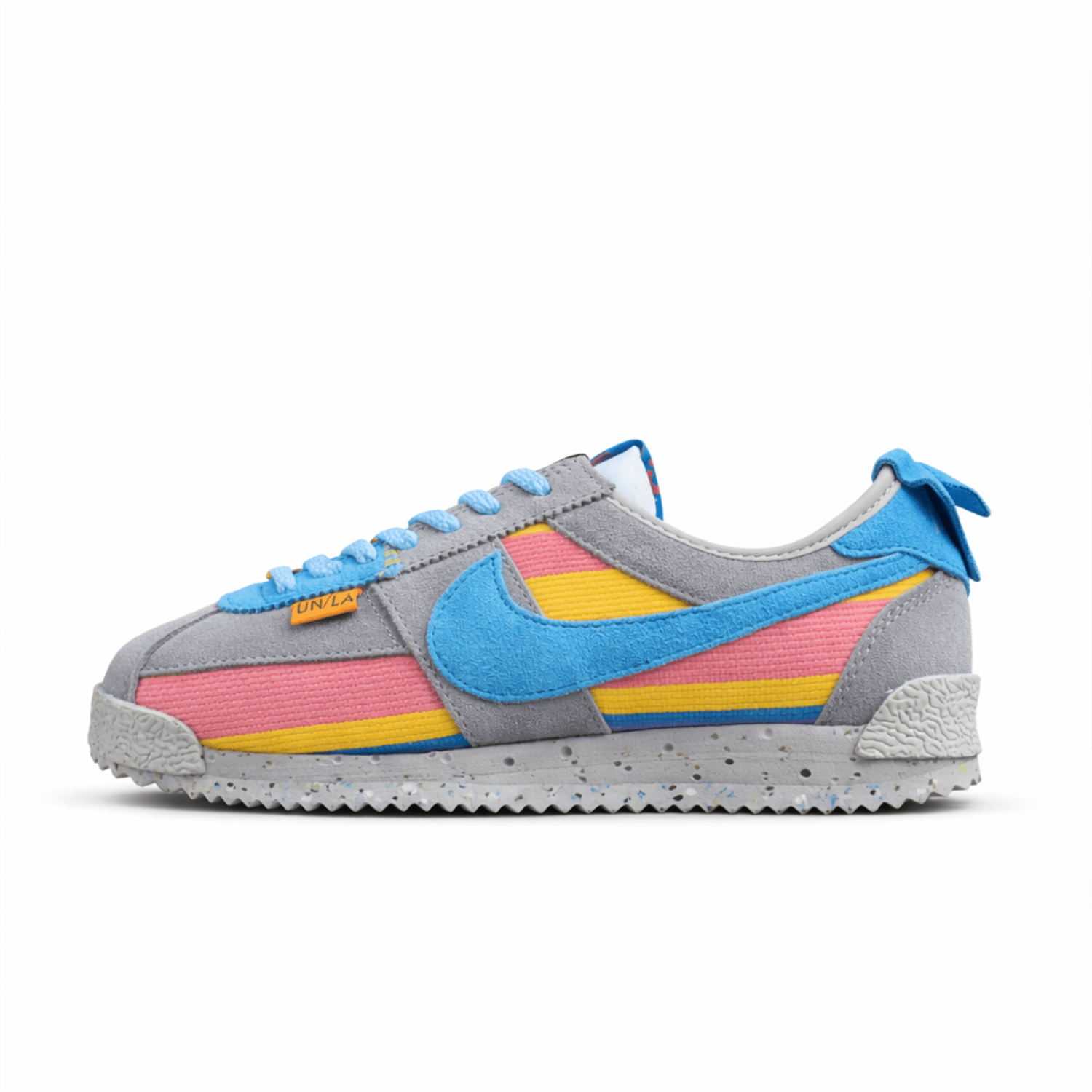 Essenza Rosa Cortez x Union LA Grey / Blue / Yellow / Pink | zapatillas Essenza Rosa